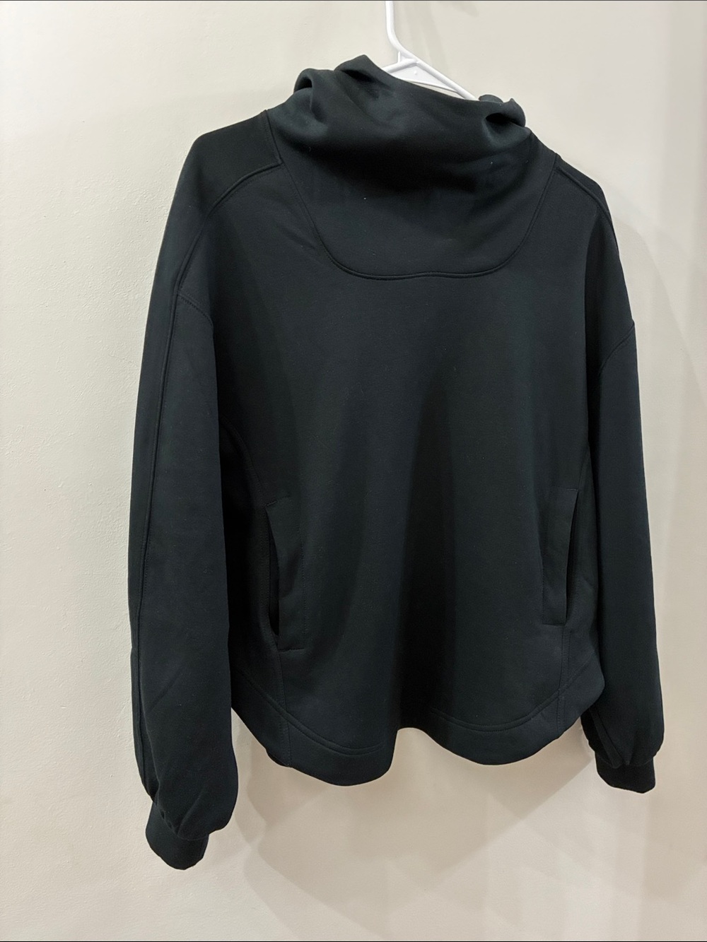 Free people movement - Black Funnel Neck Women’s sweatshirt - oversized XS